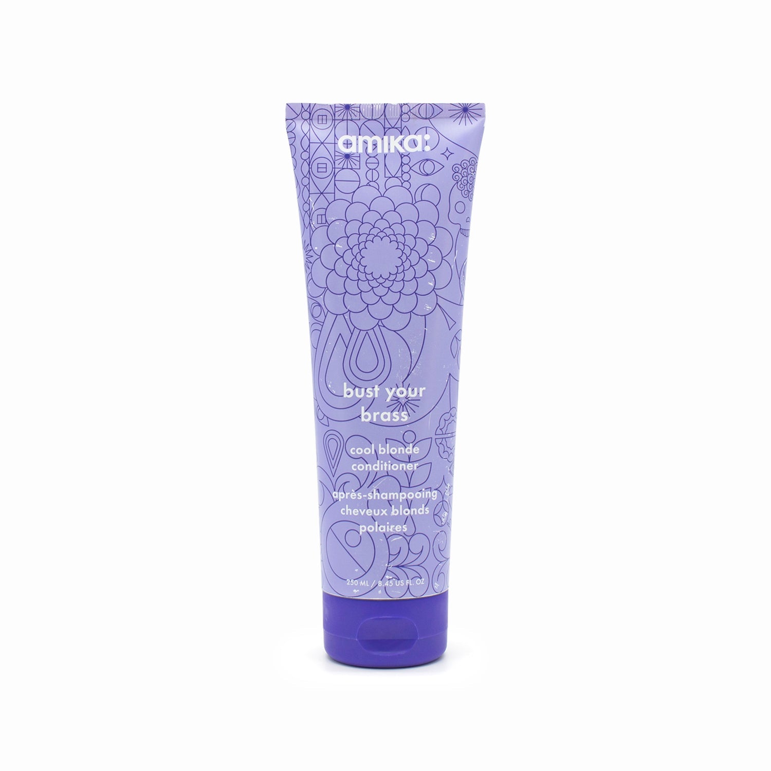 amika Bust Your Brass Cool Blonde Conditioner 8.45oz - Imperfect Container