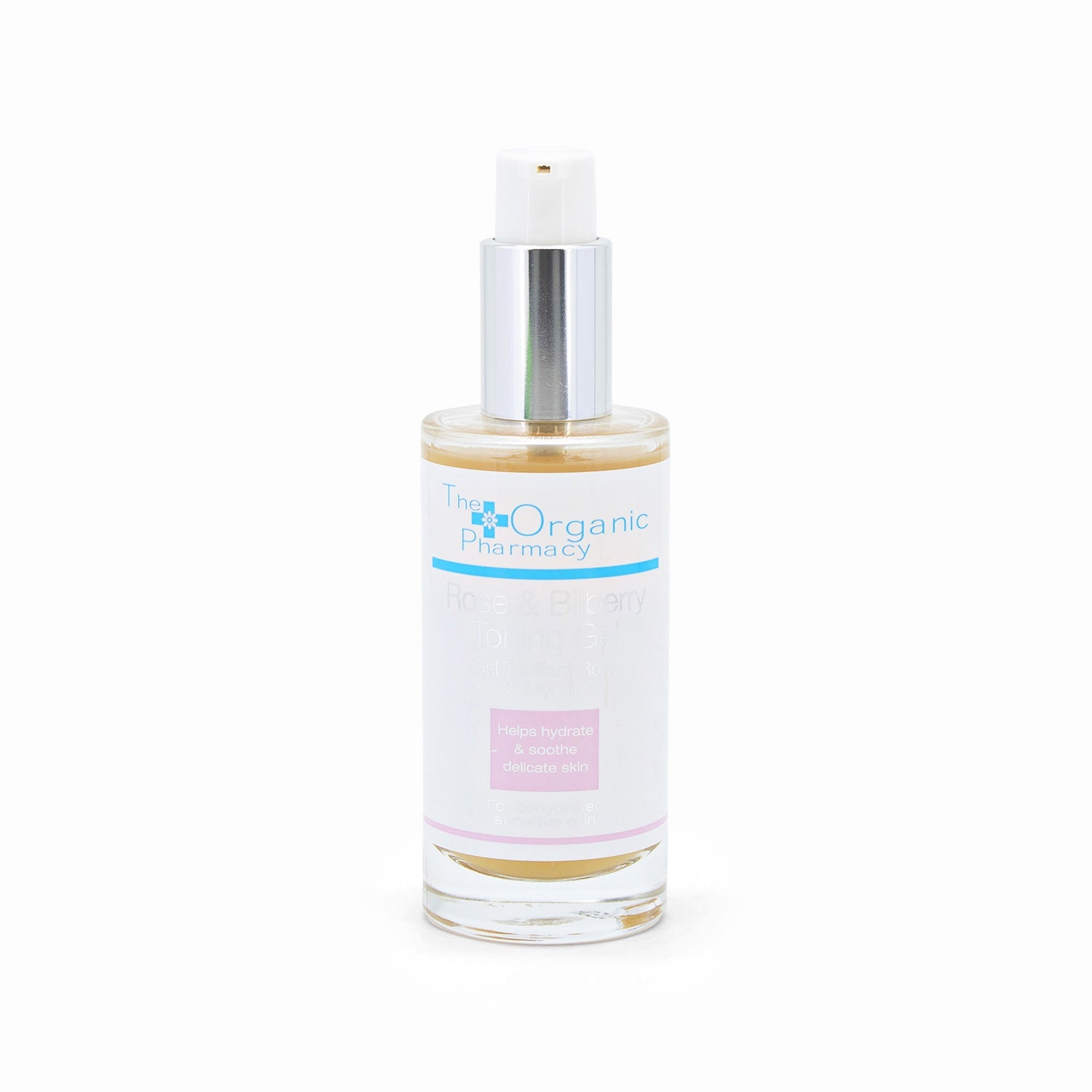 The Organic Pharmacy Rose & Bilberry Toning Gel 1.7oz - Small Amount Missing