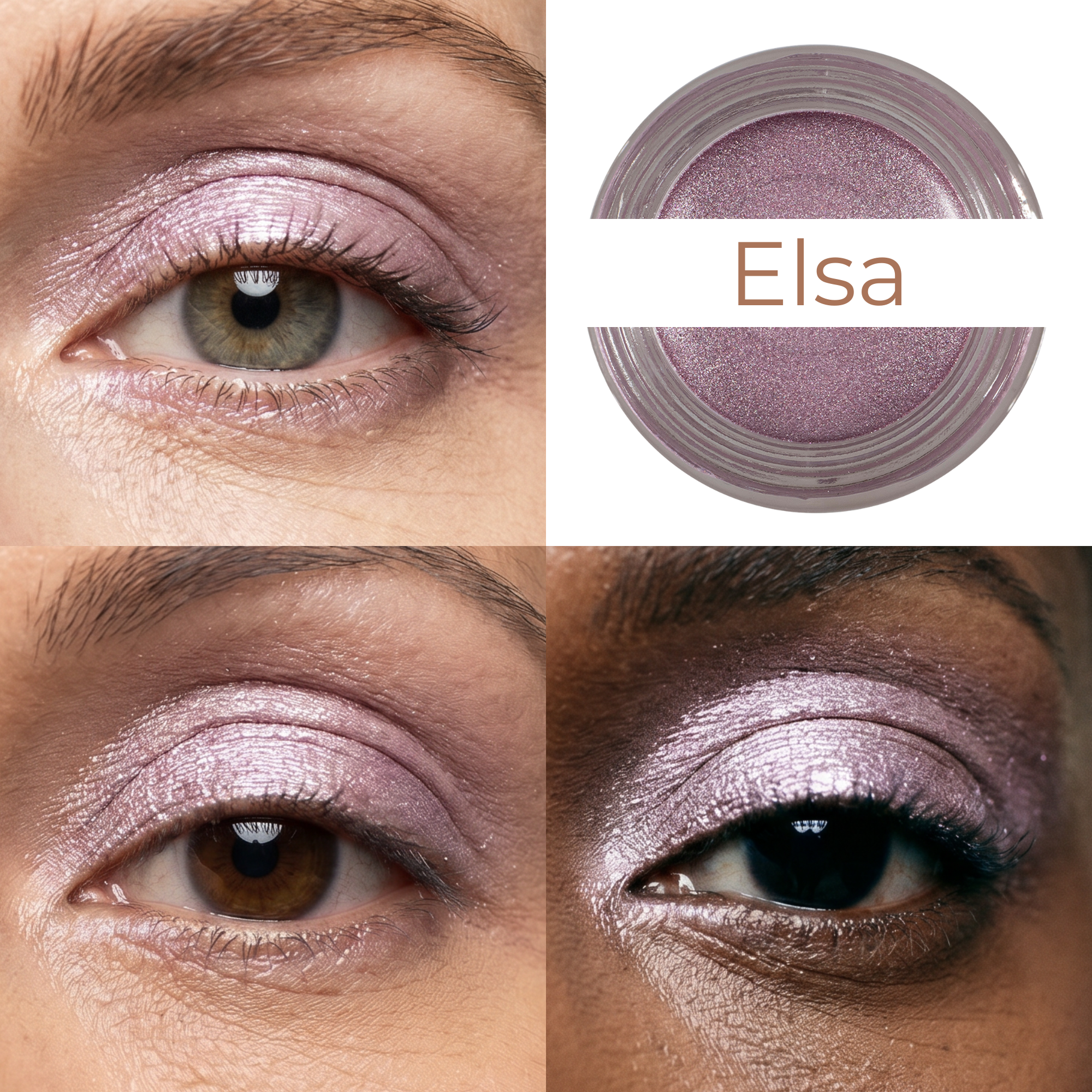 Elsa Any Wear Creme - A Waterproof Multi-tasking creme to powder product for eyes, cheeks & lips. Can be worn anywhere