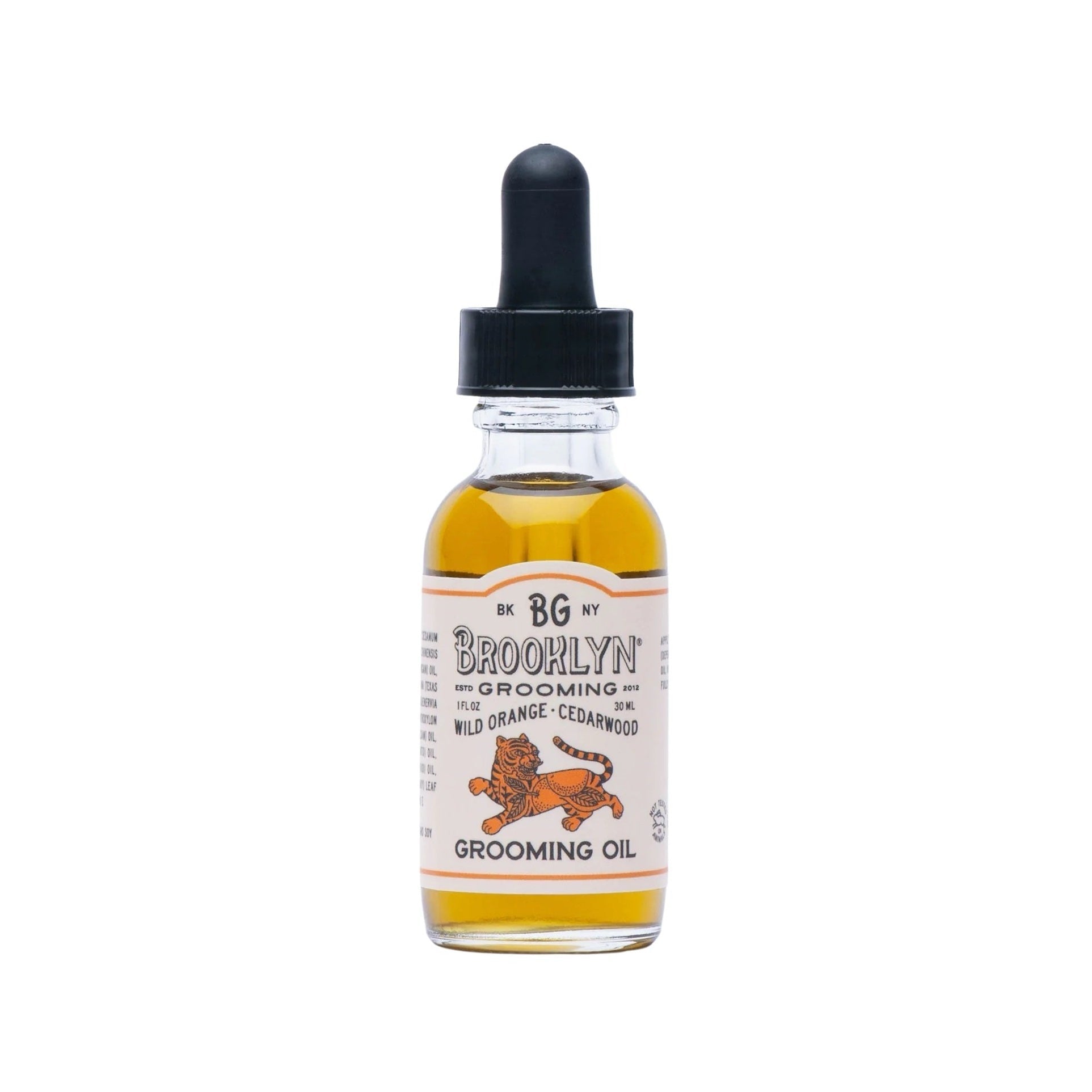 Brooklyn Grooming Wild Orange & Cedarwood Grooming Oil