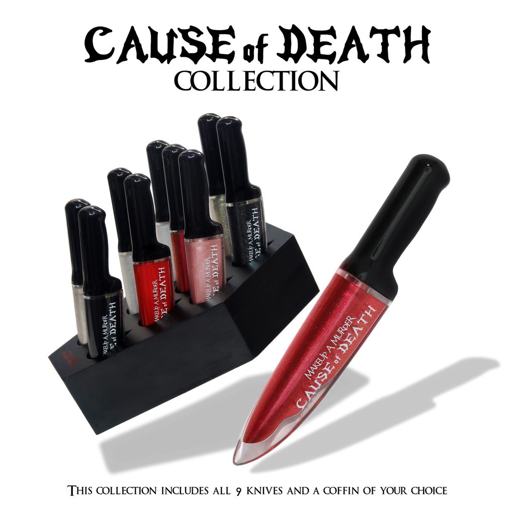 Cause of Death Liquid Eyeshadow Collection — Black Coffin