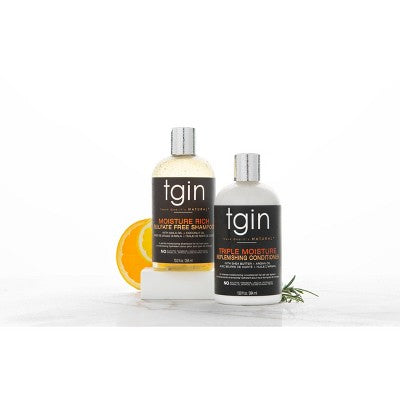 TGIN Triple Moisture Rich Replenishing Conditioner 13 fl oz - Imperfect Container