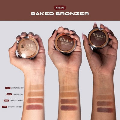 Milani Baked Bronzer Amalfi Glow - Imperfect Container