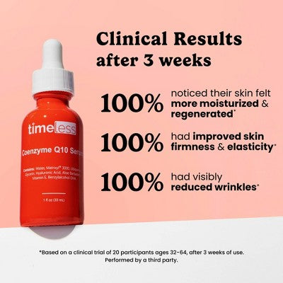 Timeless Skin Care Coenzyme Q10 Serum 1 fl oz - Missing Box