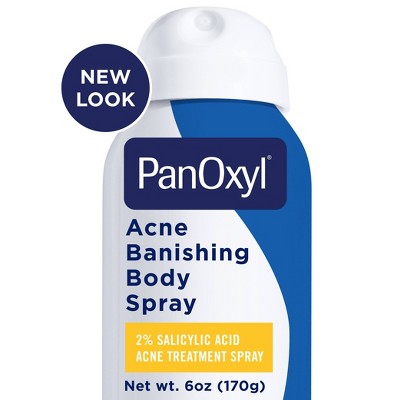 PanOxyl Acne Banishing Body Spray 2% Salicylic Acid 6oz - Imperfect Container