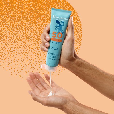 Blue Lizard Australian Sunscreen Sport Lotion SPF50 5 fl oz - Imperfect Container
