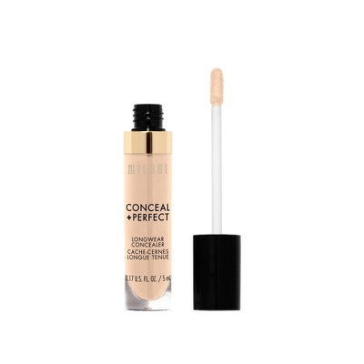 Milani Conceal + Perfect Longwear Concealer 110 Nude Ivory 0.17 fl oz - New