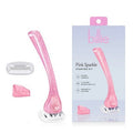 Billie Handle with Magnetic Holder Women 5 Blade Refills Reusable Razor - New