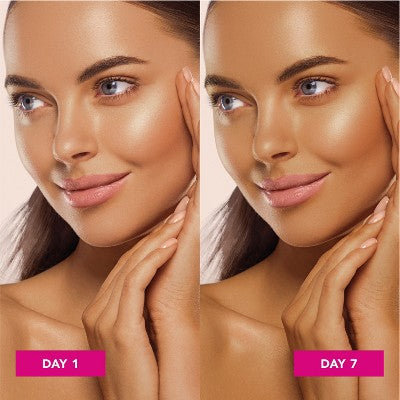 Jergens Glow Face Moisturizer Self Tanner Daily Sunscreen SPF 20 2 fl oz - Imperfect Box