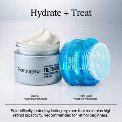 Neutrogena Rapid Wrinkle Repair Retinol Face Moisturizer 1.7 oz - Imperfect Box