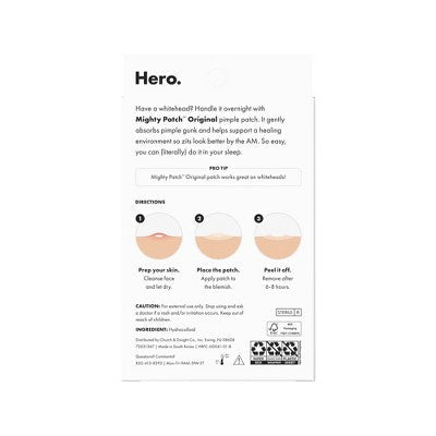 Hero Cosmetics Mighty Patch Original 72ct - Missing Box