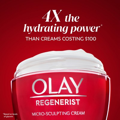 Olay Regenerist Face Moisturizer Micro-Sculpting Cream Fragrance Free 1.7oz - Missing Box