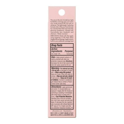 e.l.f. Halo Glow Skin Tint Foundation Mineral SPF 50 8 Medium Neutral 1 fl oz - Missing Box