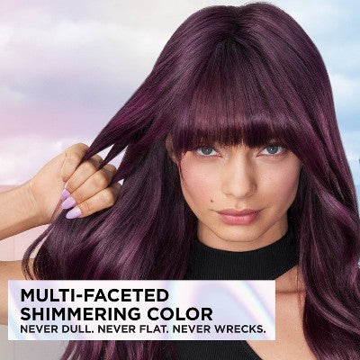 L'Oreal Paris Feria Shimmering Color B61 Hi-Lift Cool Brown 1 Kit - Imperfect Box