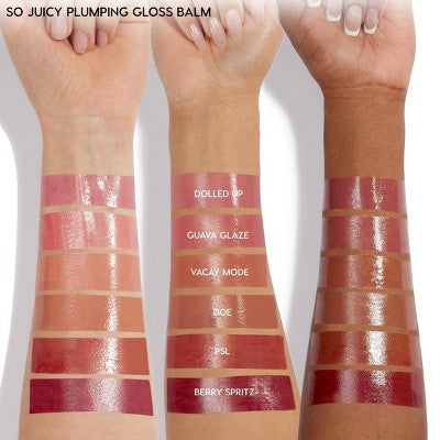 ColourPop So Juicy Plumping Gloss Balm with Peptides Dolled Up 0.7oz - Imperfect Box