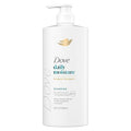 Dove Beauty Daily Moisture Hair Shampoo with Hyaluronic Serum & Bio-Protein Care 28 fl oz - Imperfect Container