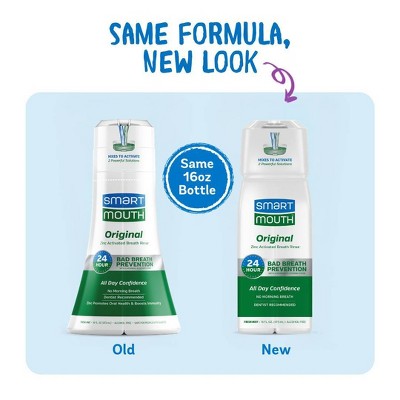SmartMouth Original Mouth Wash 16 fl oz - Imperfect Container