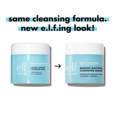 e.l.f. SKIN Holy Hydration Makeup Melting Cleansing Balm 2 oz - Imperfect Box
