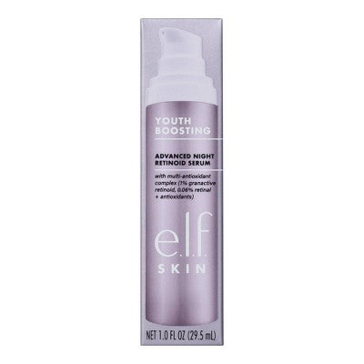 e.l.f. SKIN Youth Boosting Advanced Night Retinoid Serum Amber 1.0 fl oz - Missing Box