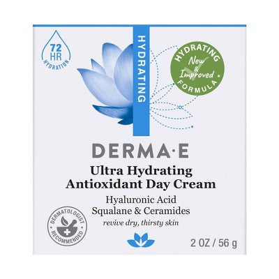 derma e Ultra Hydrating Antioxidant Face Moisturizer 2oz - Imperfect Box