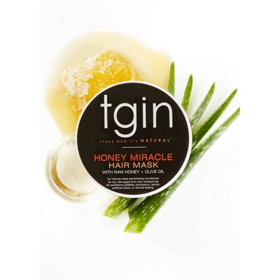 TGIN Honey Miracle Hair Mask 12 fl oz - Imperfect Container