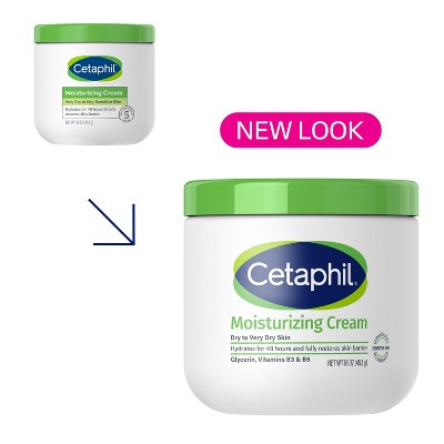 Cetaphil Moisturizing Body and Face Cream 16oz - Imperfect Container