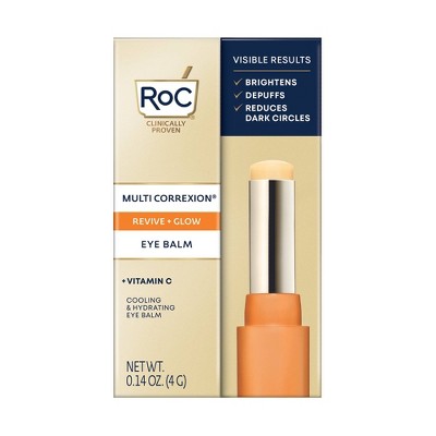 RoC Multi Correxion Revive and Glow Vitamin C Under Eye Balm 0.14oz - Imperfect Box