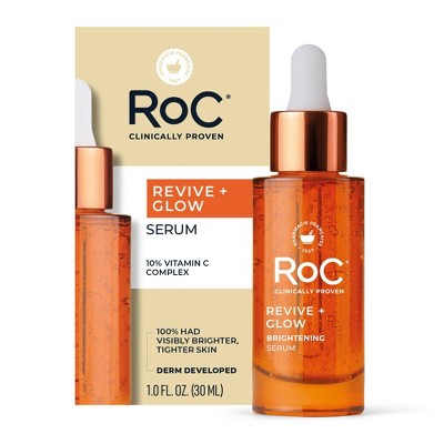 RoC Brightening Anti-Aging Serum with Vitamin C for Dark Spots 1.0 fl oz - Imperfect Box
