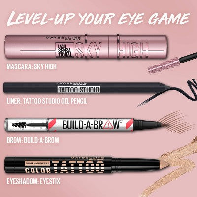 Maybelline Lash Sensational Sky High Lengthening Mascara 804 True Brown 0.24 fl oz - New