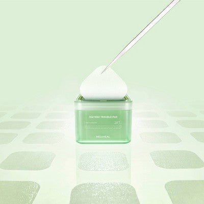 MEDIHEAL Teatree Trouble Toner Pads 100ct - Imperfect Box