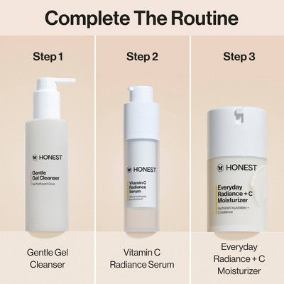Honest Beauty Everyday Radiance + C Moisturizer 1.7 fl oz - Missing Box