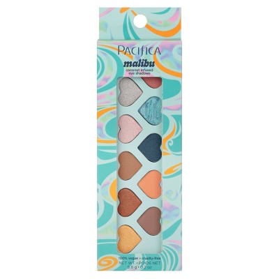Pacifica Malibu Eye Shadows Palette 0.2oz - New