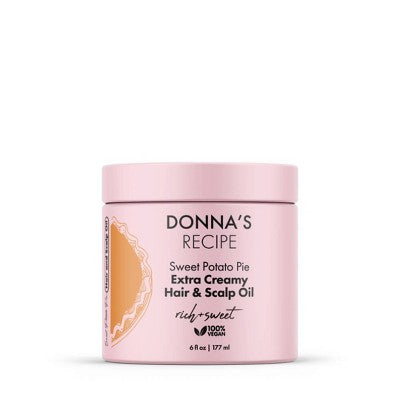 Donna's Recipe Sweet Potato Pie Hair Scalp Oil 6 fl oz - New