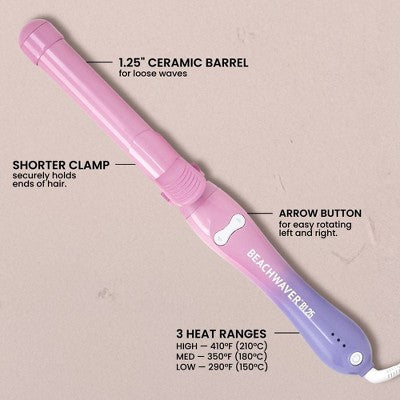 BEACHWAVER Co. Curling Wand Pink Sunset - Imperfect Box