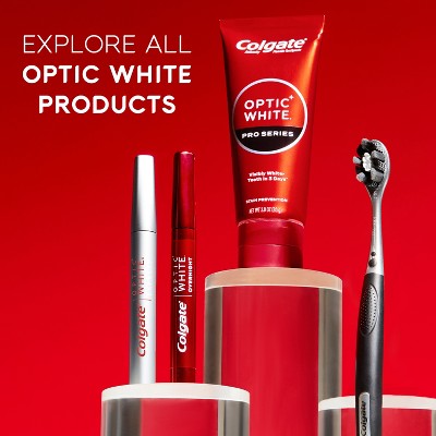 Colgate Optic White Overnight Teeth Whitening Pen Gel 0.08 fl oz/21 Treatments - New