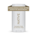 Native Sensitive Solid Deodorant for Men & Women Sandalwood & Shea 2.65oz - New