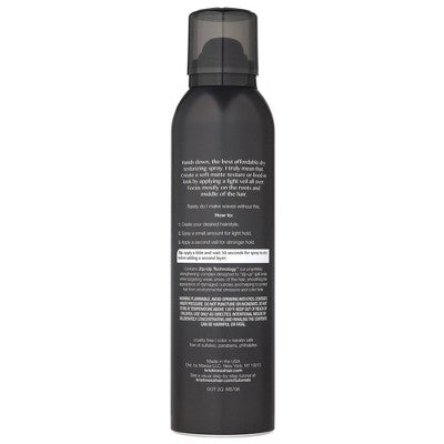 Kristin Ess Hair Dry Finish Working Texture Hair Spray, Volumizing 7oz - Imperfect Container