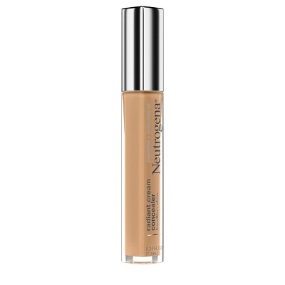 Neutrogena Healthy Skin Radiant Cream Concealer Hazelnut Medium 01  0.24oz - Imperfect Container