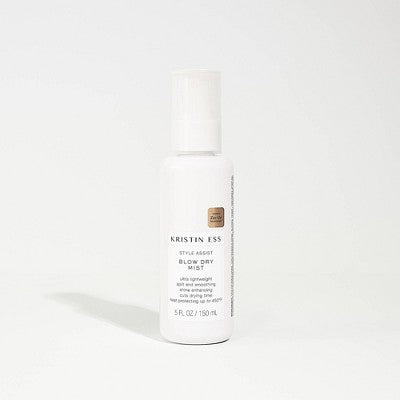 Kristin Ess Hydrating Heat Protectant Spray Style Assist Blow Dry Mist 5 fl oz - Imperfect Container