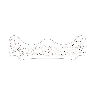 Fazit Rose Gold Glitter Freckle Makeup Patches - New