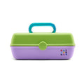 Caboodles Makeup Organizer Neon Green Over Lilac - New