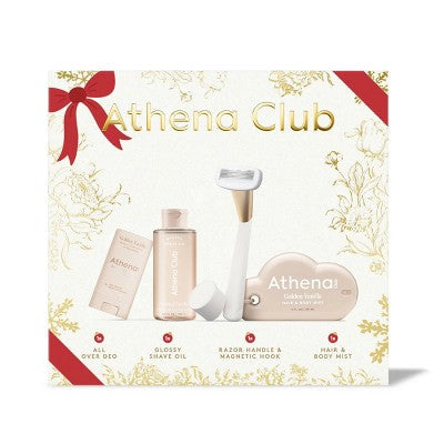 Athena Club Holiday Gift Set with New Hair & Body Mist 4ct - Imperfect Box