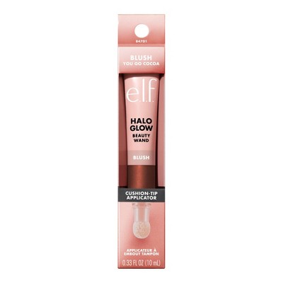 e.l.f. Halo Glow Blush Beauty Wand You Go Cocoa 0.33 fl oz - New