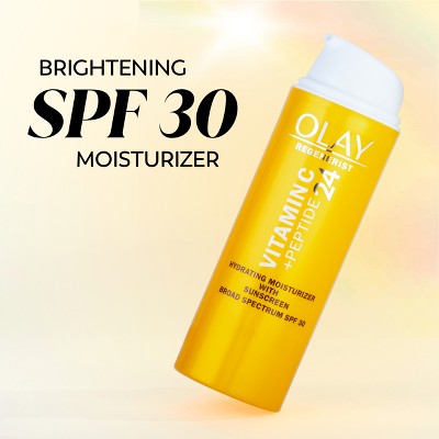 Olay Regenerist Vitamin C + Peptide 24 Face Moisturizer SPF 30 1.7oz - Missing Box