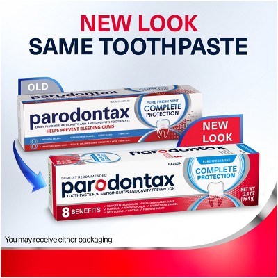 Parodontax Complete Extra Fresh 2pk Toothpaste - Missing Box