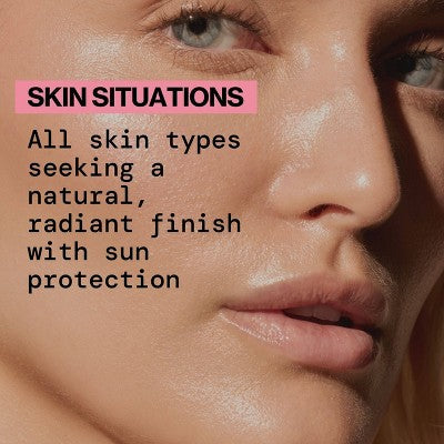 Pacifica Ultra CC Cream Radiant Foundation with SPF 17 Cool/Deep 1 fl oz - Imperfect Box