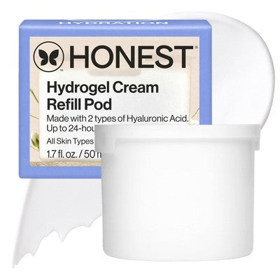 Honest Beauty Hydrogel Cream with Hyaluronic Acid - Refill - 1.7 fl oz