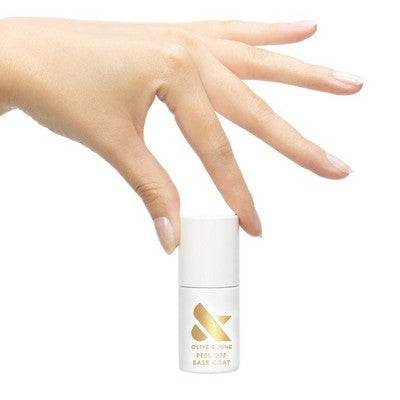 Olive & June Gel Nail Polish Peel Off Base Coat 0.46 fl oz - Imperfect Container