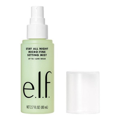 e.l.f. Stay All Night Micro-Fine Setting Mist Light Green 2.7 fl oz - New