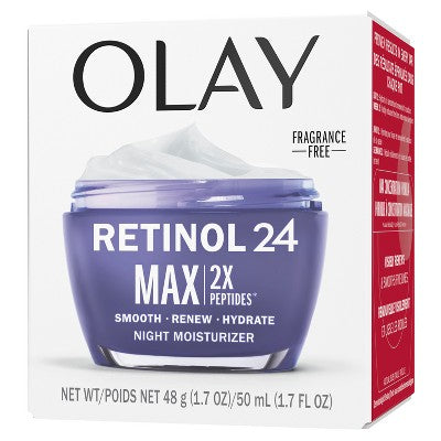 Olay Regenerist Retinol 24 Max Night Face Cream Moisturizer 1.7oz - Missing Box